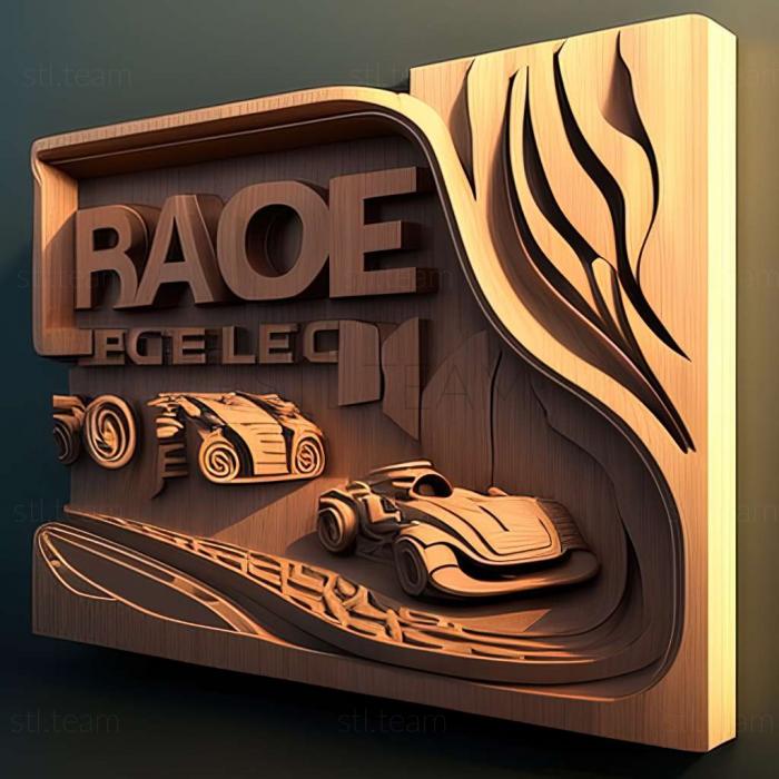 3D model RaceRoom Online game (STL)